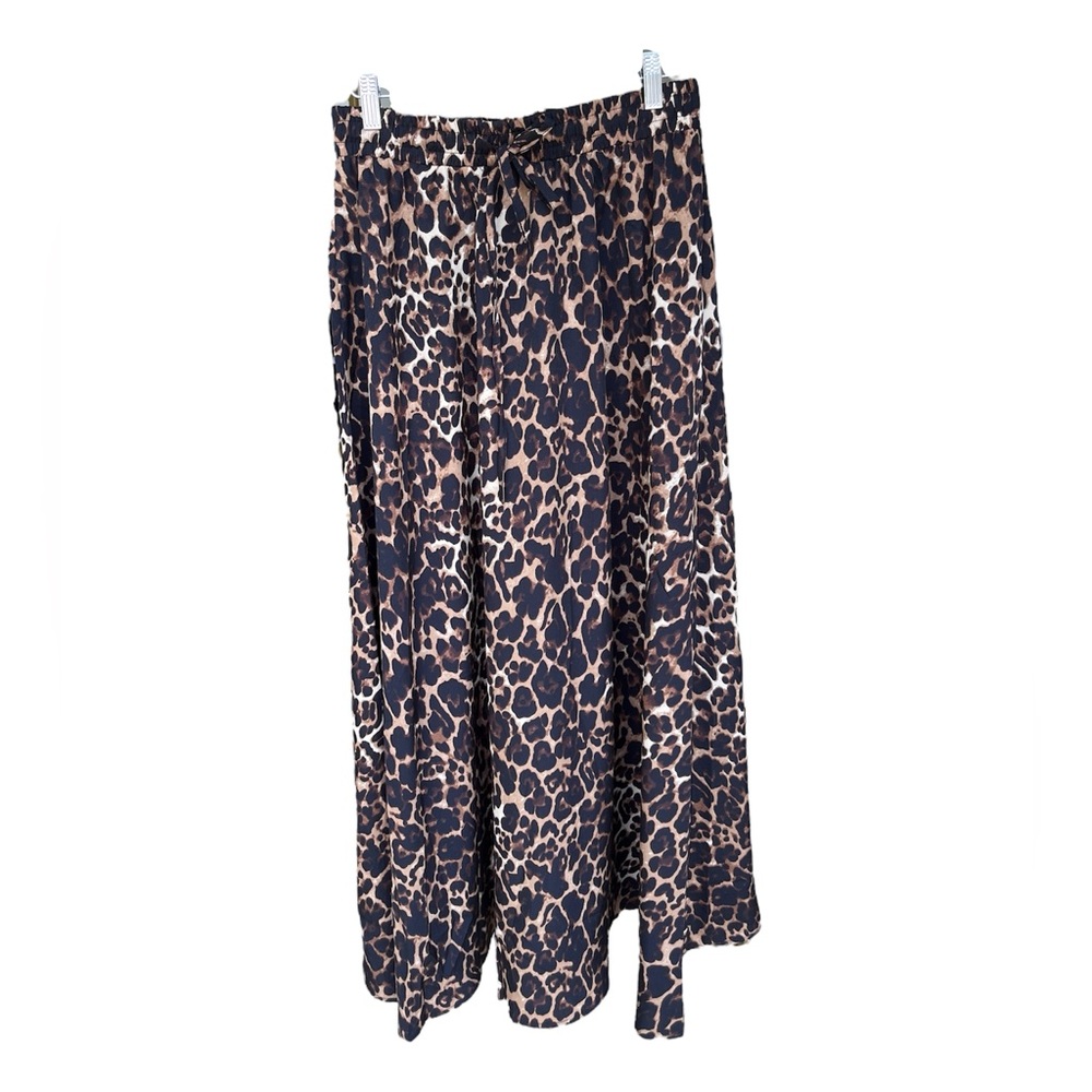 Blue Time Cheetah Print Skirt